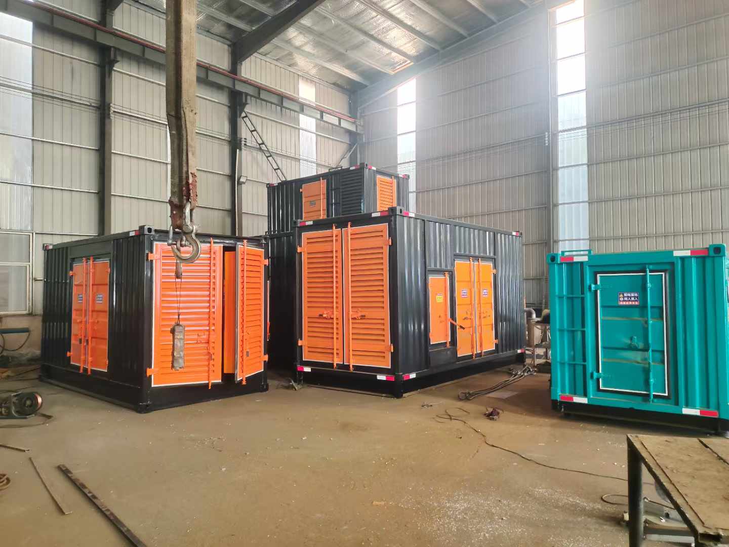 福田500kw柴油发电机组可以带动多少功率设备？