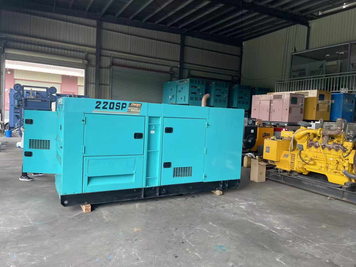 福田600kW柴油发电机组带载能力？