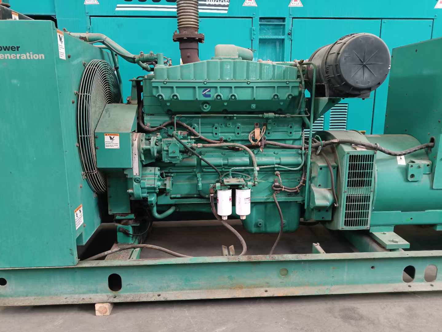 福田过载会对 600kW 柴油发电机组造成哪些损害？