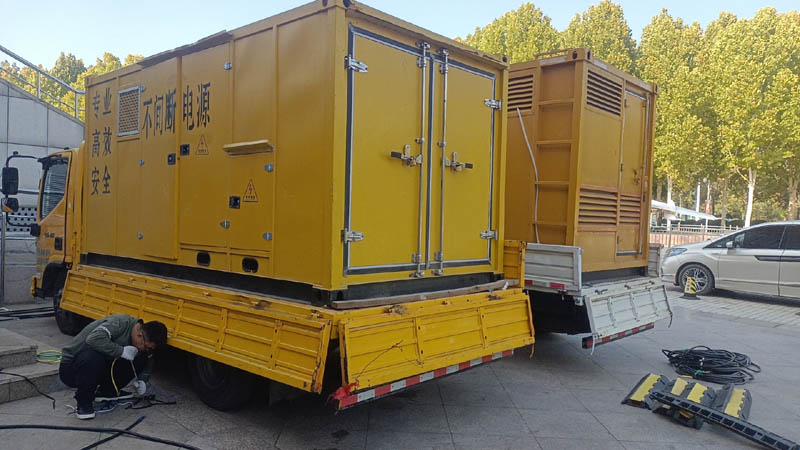 福田柴油发电机组和UPS电源配合使用时的注意事项